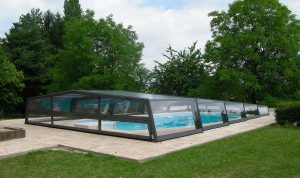 abris piscine bas coulissant