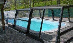 abris piscine mi haut